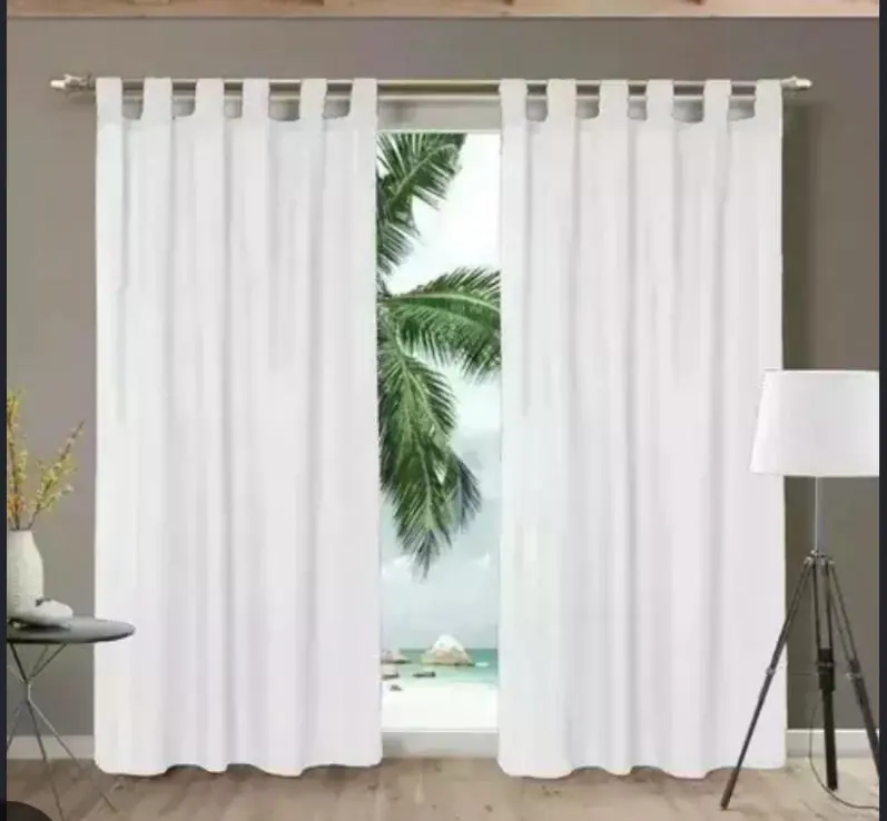 Cortina Tropical Larga Blanco1.40x2.00mts