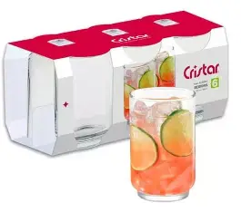 Vasos x6 CRISTAL 