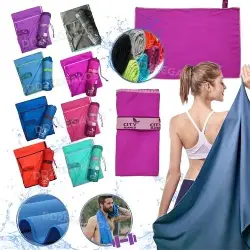 Toallon Secado Rapido Lisos CON ESTUCHE 