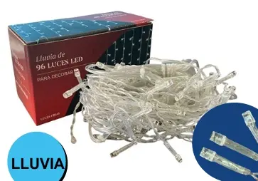 Lluvia 96 Luces Led Blanca (NEOSO)