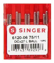 Agujas Maquina SINGER N° 11
