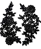 Apliques Novia x2 GUIPURE 18*9MM