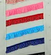 Cinta Elastico Bolado Frunce Lunar x 10MT