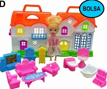 Casita con Accesorios 
