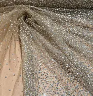 Encaje Fiesta Con Brillo