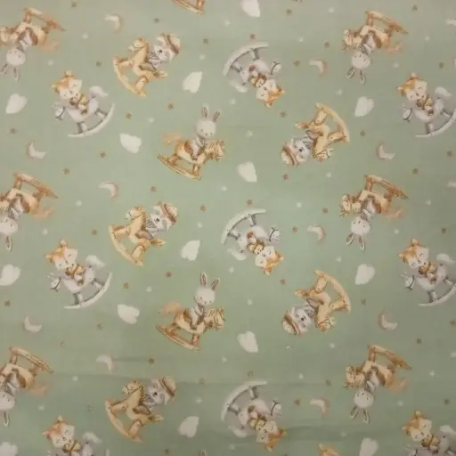 Gabardina Estampada
