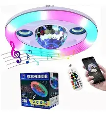 Lampara Musical Redonda Para Techo 