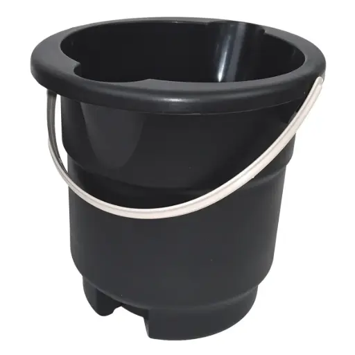 Balde Negro 8 Lts