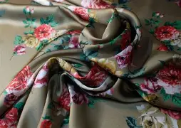 Seda Fria Estampada 1.6Mts Ancho OFERTA C.E