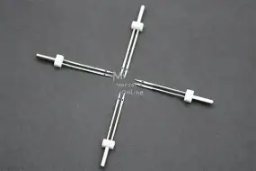 Aguja Punta Doble Caja x4 Unidades