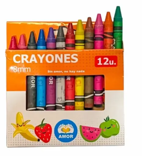 Crayones Colores x12