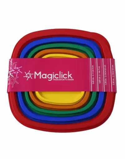 Set Tupper x5 Magiclick