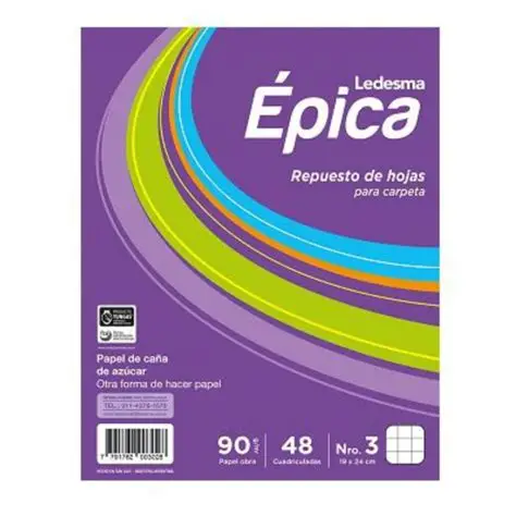 Repuesto  Epica 96 Hojas RY