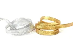 Cinta Lurex Oro/Plata N°1 6MM XMTS