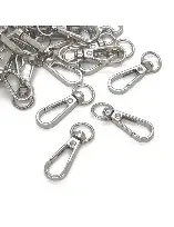 Mosqueton Niquel 30x12MM 