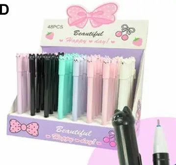 Lapicera Gatito Borrable