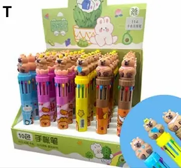 Lapicera Tigre x10 colores 