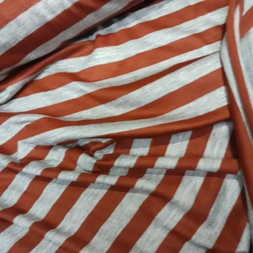 Jersey Rayado Gris y Bordo Tubular