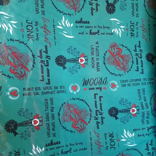 Tropical Mecanico Estampado 1.5 Mts Ancho