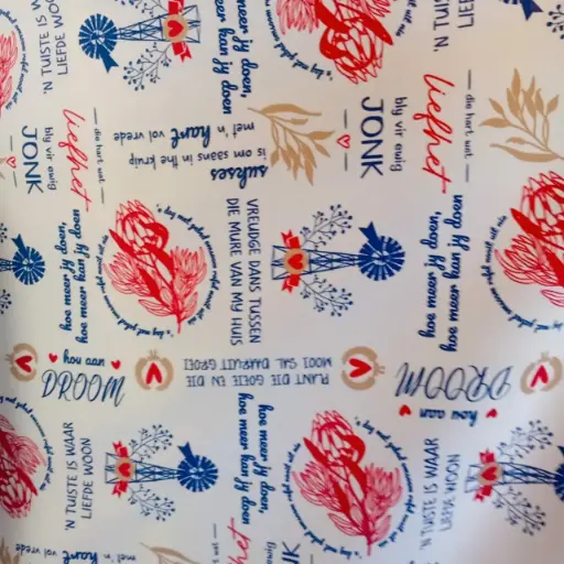 Tropical Mecanico Estampado 1.5 Mts Ancho