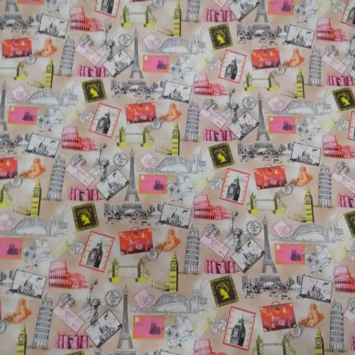 Cordura Estampada 1.40 Mts Ancho