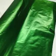 Friselina Metalizada Ancho 1 Mts VERDE