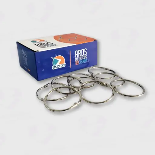 Aros Metelicos Para Carpetas 
