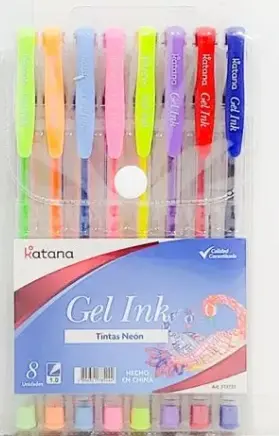 Lapicera Gel x8