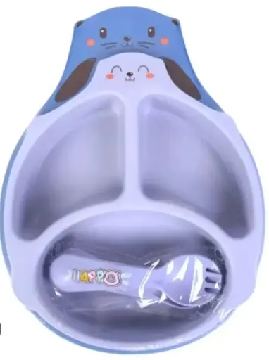 Plato Infantil Con Cuchara