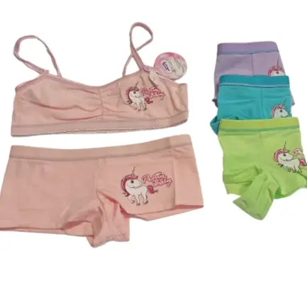 Conjunto Niña Unicornio/Castillo x12 PACK