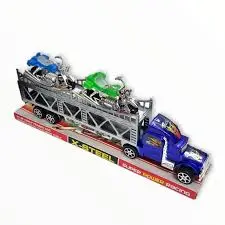 Camion c/2motos Blister