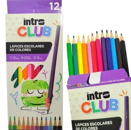 Lapices Color x 12 Largos 