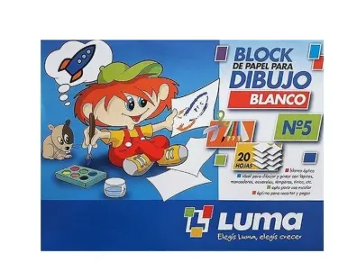 Block Dibujo n°5  Luma