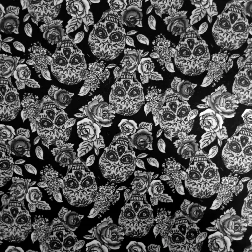 Microfibra Calavera