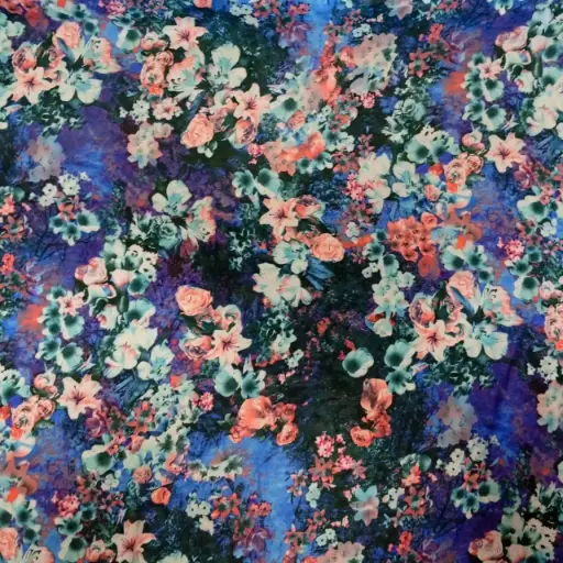 Gasa O Gasa Muselina Estampada