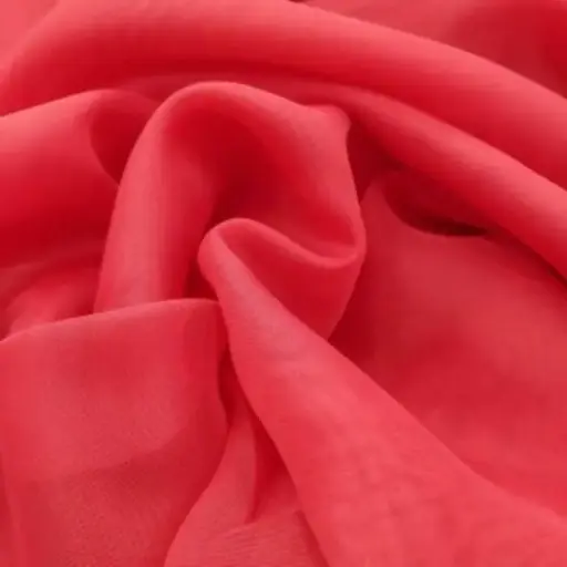 Voile De Cortina Liso Rojo 3 Mts