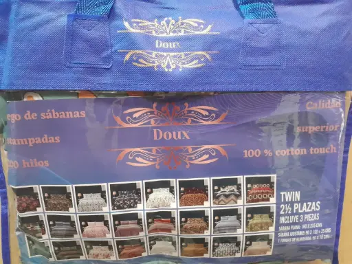 Sabana Doux 1 1/2 PL ( azul )