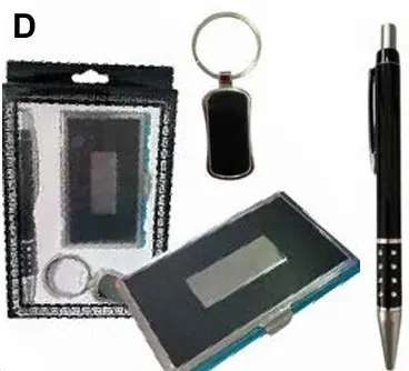 Estuche- Birome, Llavero  y _Alicate 