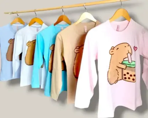 Polera Niña Capybara