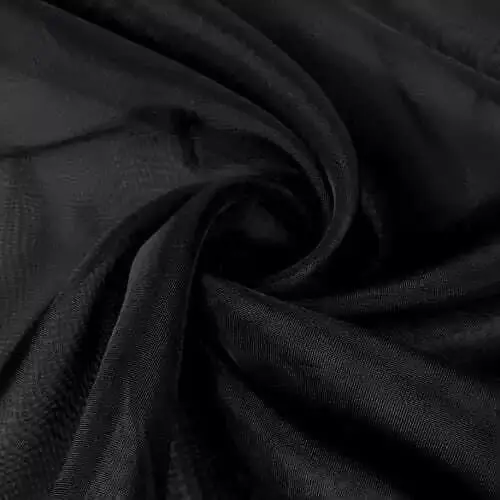Voile De Cortina Liso Negro  3 Mts