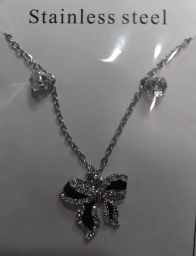 Collar + Aros Moño Stainless Steel