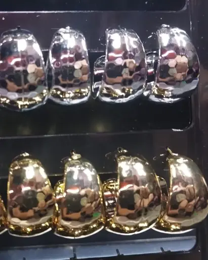 Aros Dorado Y Plata
