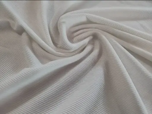 Morley Liso Lineas Finas Y Anchas Blanco 