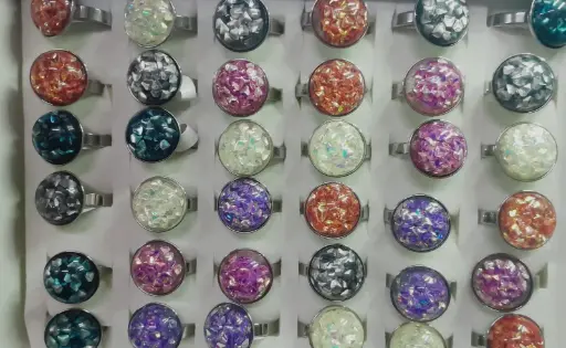 Anillo Piedra Color