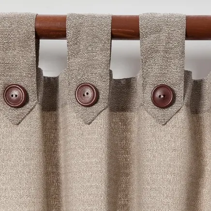 Cortinas Raffia Largas Color