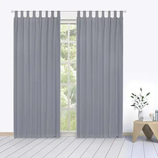 Cortina Tropical Plata 2.00 x 1.40 mts