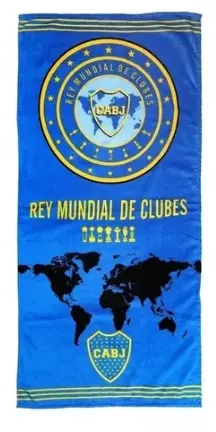 Toallon  Boca Juniors  Algodon