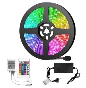 Tira Led RGB  (5 mts )