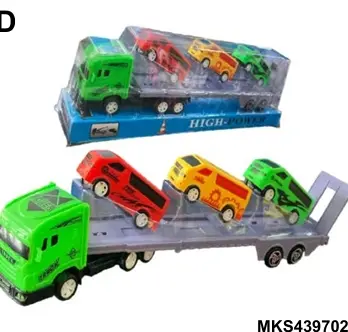 Camion Friccion C/ 3 Autos