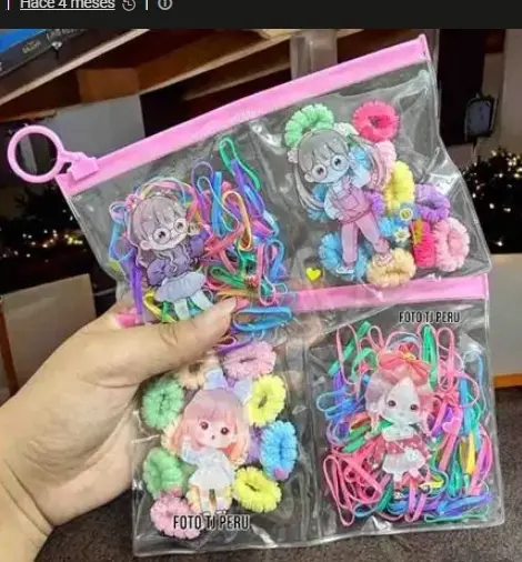 Estuche Cristal Con Acc p/ Cabello 